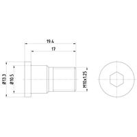 Schraube, Bremsscheibe Hella 8DZ 355 209-071