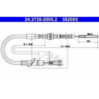 suzuki Koppelingkabel