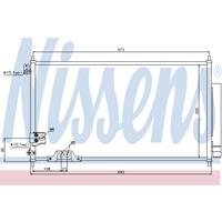 honda Condensator, airconditioning 94788