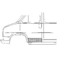 citroen Plaatwerkdeel Duc/pe.j5/citrechts C25 82-.d