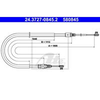 Seilzug, Feststellbremse | f.becker_line (117 10127)