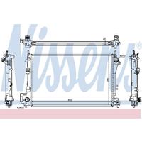 NISSENS Wasserkühler 63022A Kühler,Motorkühler OPEL,FIAT,SAAB,VECTRA C Caravan,SIGNUM,VECTRA C,VECTRA C GTS,CROMA 194,9-3 YS3F,9-3 Kombi YS3F