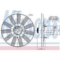 Volkswagen Koelventilator 85539