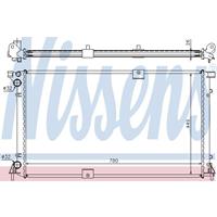 Kühler, Motorkühlung | NISSENS (63818A)