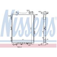 Radiateur NISSENS 60442