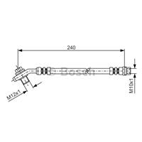 Bremsschlauch | BOSCH (1 987 476 332)