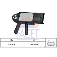 Luchtdruksensor, hoogteregelaar, MAP sensor, Sensor, uitlaatgasdruk FACET, u.a. für Fiat, Alfa Romeo, Jeep, Suzuki, Citroën, Iveco, Peugeot, Lancia, O