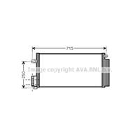 fiat Condensor, airconditioning