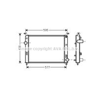 honda Condensor, airconditioning