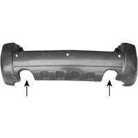 hyundai ACHTERBUMPER Primer 2 Uitlaten 8267545