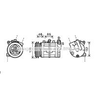 ssangyong Radiateur DWA2105