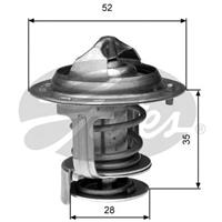 Thermostat, Kühlmittel Gates TH29484G1