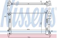 NISSENS Wasserkühler 67106 Kühler,Motorkühler MERCEDES-BENZ,A-CLASS W169,B-CLASS W245