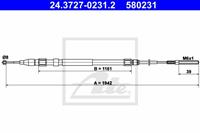 bmw Handremkabel 24372702312