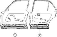 mercedes-benz Plaatwerkdeel Cedes 123 76-.onderkd 4 D 3010275