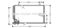 bmw Condensor, airconditioning