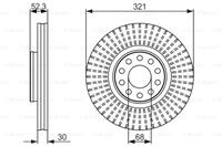 Bremsscheibe | BOSCH (0 986 479 690)