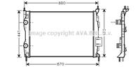 Kondensator, Klimaanlage AVA DW5056D