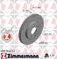 mercedes Remschijf Sport Z 400364252