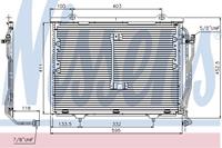 mercedes Condensor, airconditioning 94426