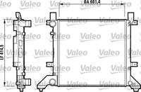 Kühler, Motorkühlung Valeo 731605