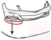 mercedes-benz Rub./profiel Rechts Bump.