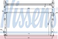 Kühler, Motorkühlung | NISSENS (62043A)