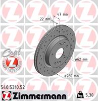 suzuki Remschijf Sport Z 540531052