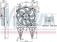 Lüfter, Motorkühlung Nissens 85797