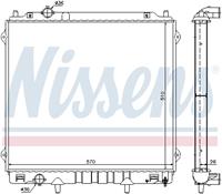 NISSENS Wasserkühler 67483 Kühler,Motorkühler HYUNDAI,TERRACAN HP