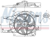 renault Koelventilatorwiel