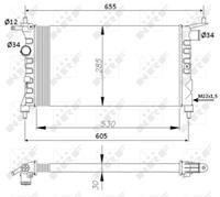 opel Radiateur 50551