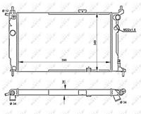 opel Radiateur 52204