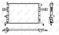 opel Radiateur 53628