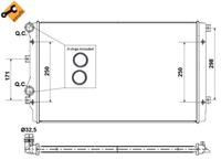 Kühler, Motorkühlung 'EASY FIT' | NRF (53406)