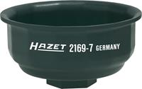 HAZET Ölfilter-Schlüssel 2169-7 - Vierkant hohl 12,5 mm (1/2 Zoll) - Außen-14-kant Profil