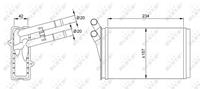 NRF Wärmetauscher 50524 Plattenwärmetauscher,Heizungskühler VW,AUDI,SKODA,PASSAT Variant 3B6,PASSAT Variant 3B5,PASSAT 3B2,PASSAT 3B3,A4 8D2, B5