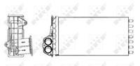 citroen Kachelradiateur, interieurverwarming 53634