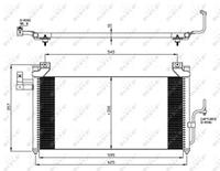 mazda Condensor, airconditioning 35386