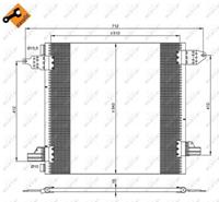 Condensor, airconditioning EASY FIT NRF, u.a. für Mercedes-Benz