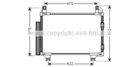 Toyota Condensor, airconditioning
