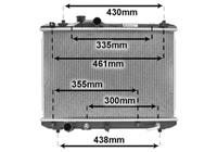 suzuki Radiateur Benzine 1.3 / 1.5 At 52002098