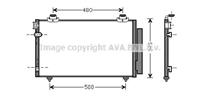 Toyota Condensor, airconditioning