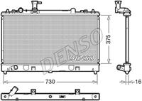 Kühler, Motorkühlung Denso DRM44037