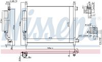 nissan Condensor, airconditioning 940600