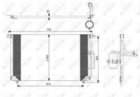 opel Condensor, airconditioning