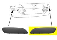 peugeot BUMPERLIJST LINKS BUMPER Primer 4041583