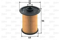 Valeo Brandstoffilter NISSAN,RENAULT,OPEL 587918 1640500QAA,4404191,4417399  7701206928,9112191,93190334