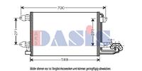 Kondensator, Klimaanlage | AKS Dasis (042013N)