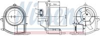 NISSENS Innenraumgebläse 87047 Heizgebläse,Gebläsemotor RENAULT,CLIO II BB0/1/2_, CB0/1/2_,CLIO II Kasten SB0/1/2_